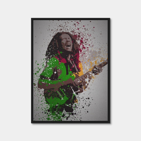 One Love Wall Art — Framed Canvas Format preview