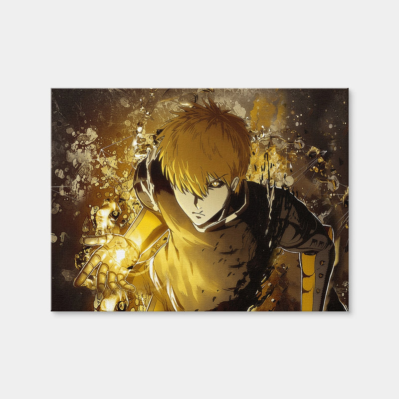 AUTO-MOCKUP WHITE | One Punch Man | 1 Piece | Gallery Wrap | group=4x3