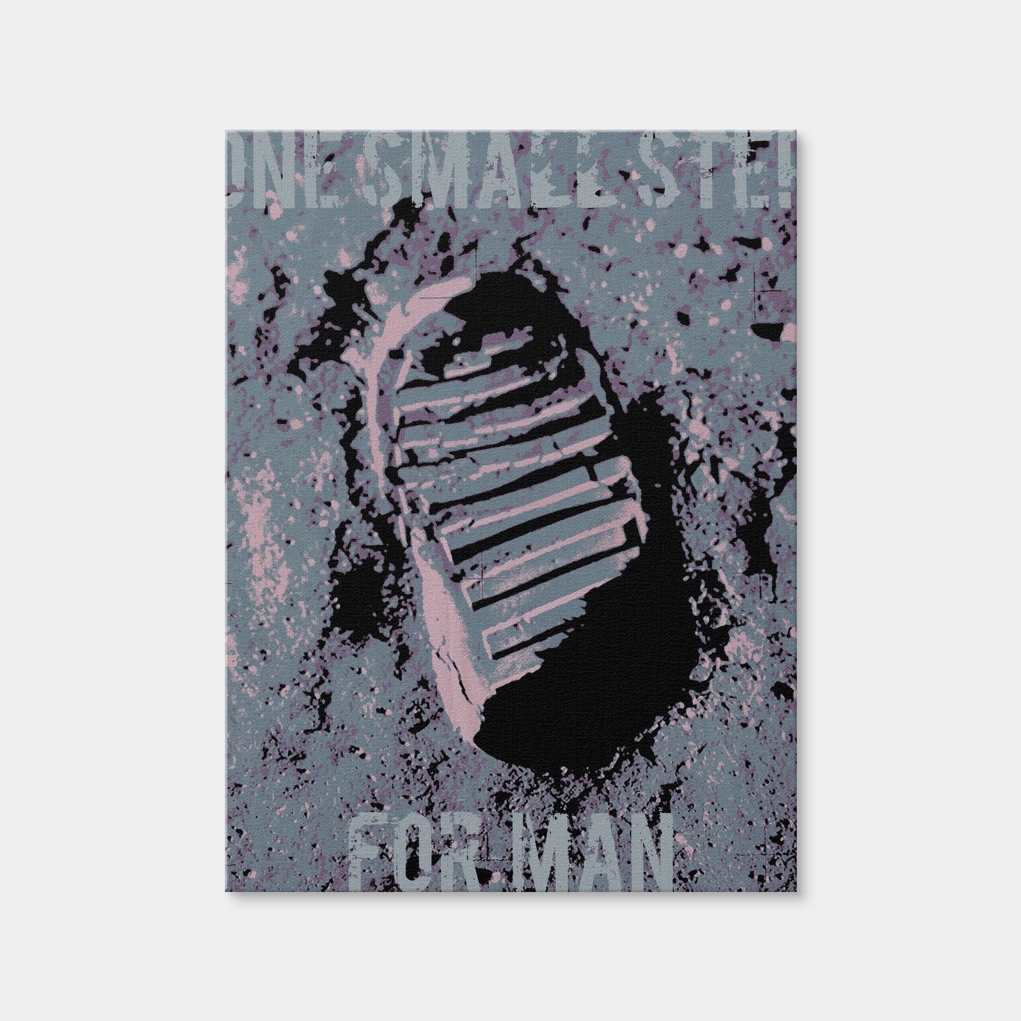 AUTO-MOCKUP WHITE | One Small Step | 1 Piece | Gallery Wrap Canvas | group=3x4