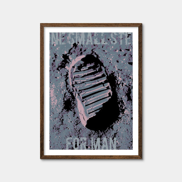 One Small Step Wall Art — Framed Print Format preview