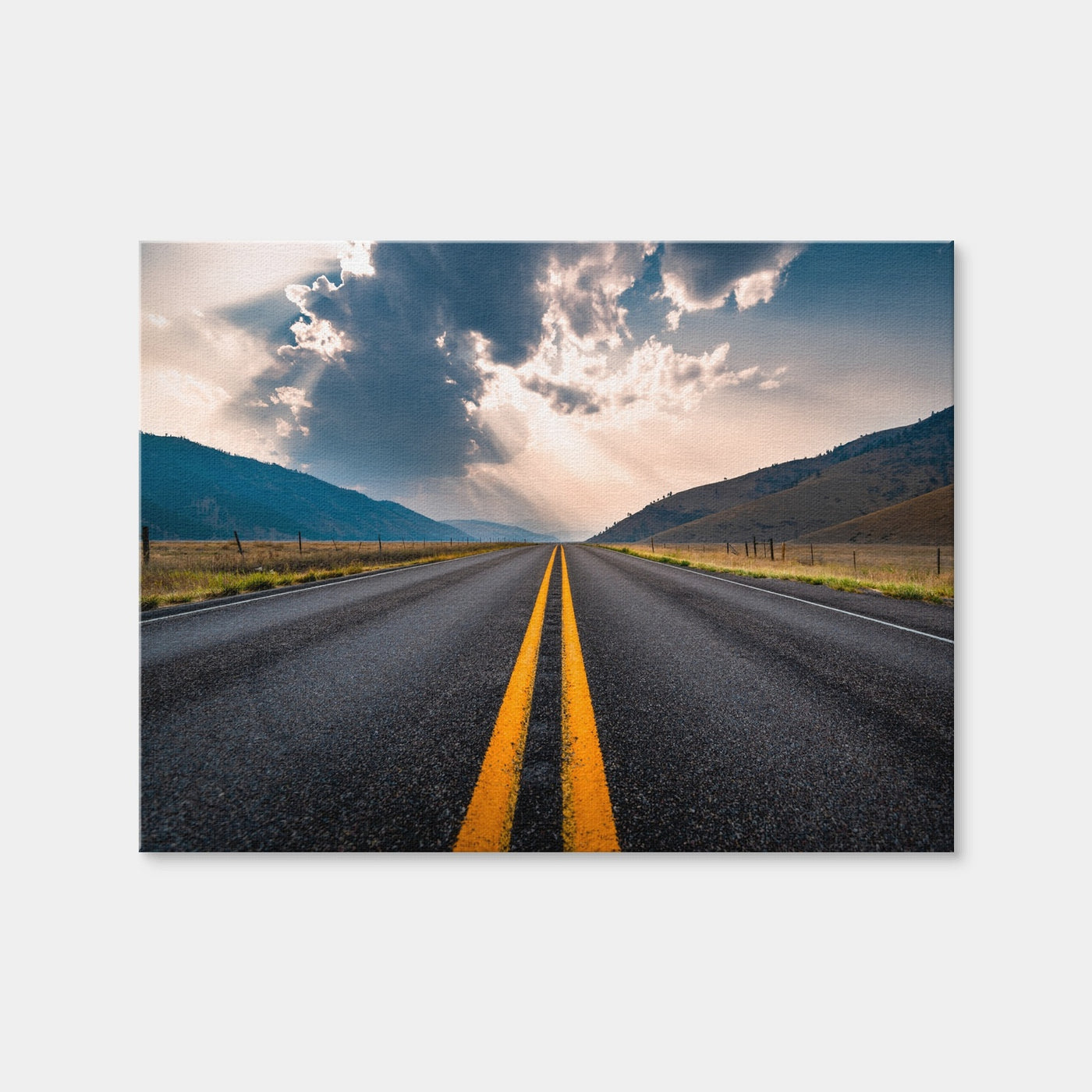 AUTO-MOCKUP WHITE | Open Road | 1 Piece | Gallery Wrap | group=4x3