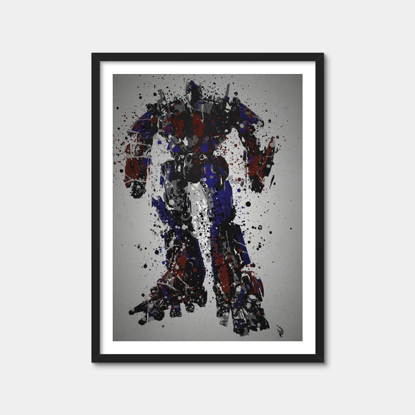 Optimus Prime Wall Art — Framed Print Format preview