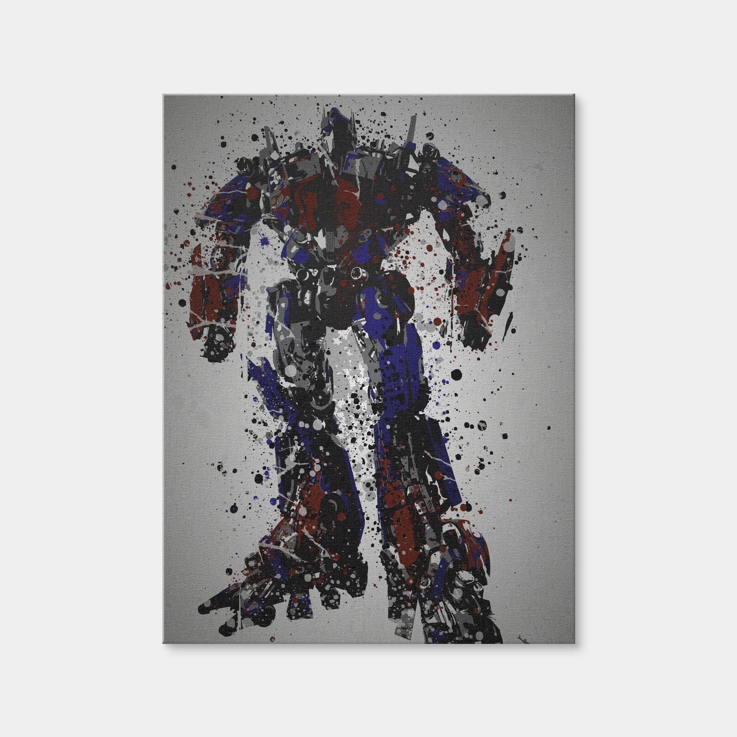 AUTO-MOCKUP WHITE | Optimus Prime | 1 Piece | Gallery Wrap Canvas | group=3x4