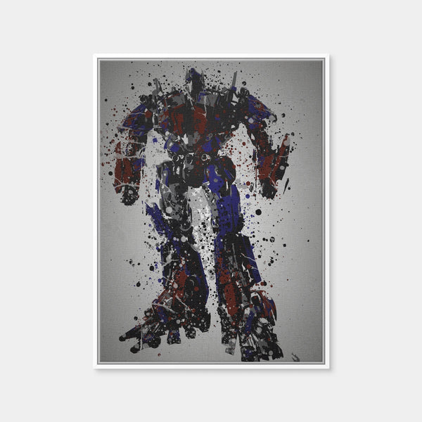 Optimus Prime Wall Art — Framed Canvas Format preview