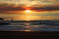 Oregon Coast Sunset Wall Art