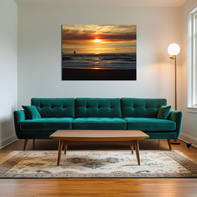 AUTO-MOCKUP ROOM | Oregon Coast Sunset
