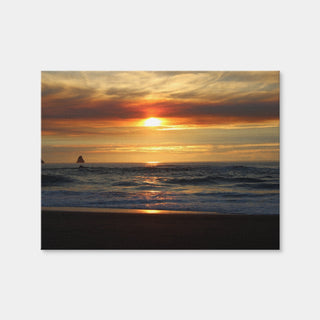 AUTO-MOCKUP WHITE | Oregon Coast Sunset | 1 Piece | Gallery Wrap | group=4x3