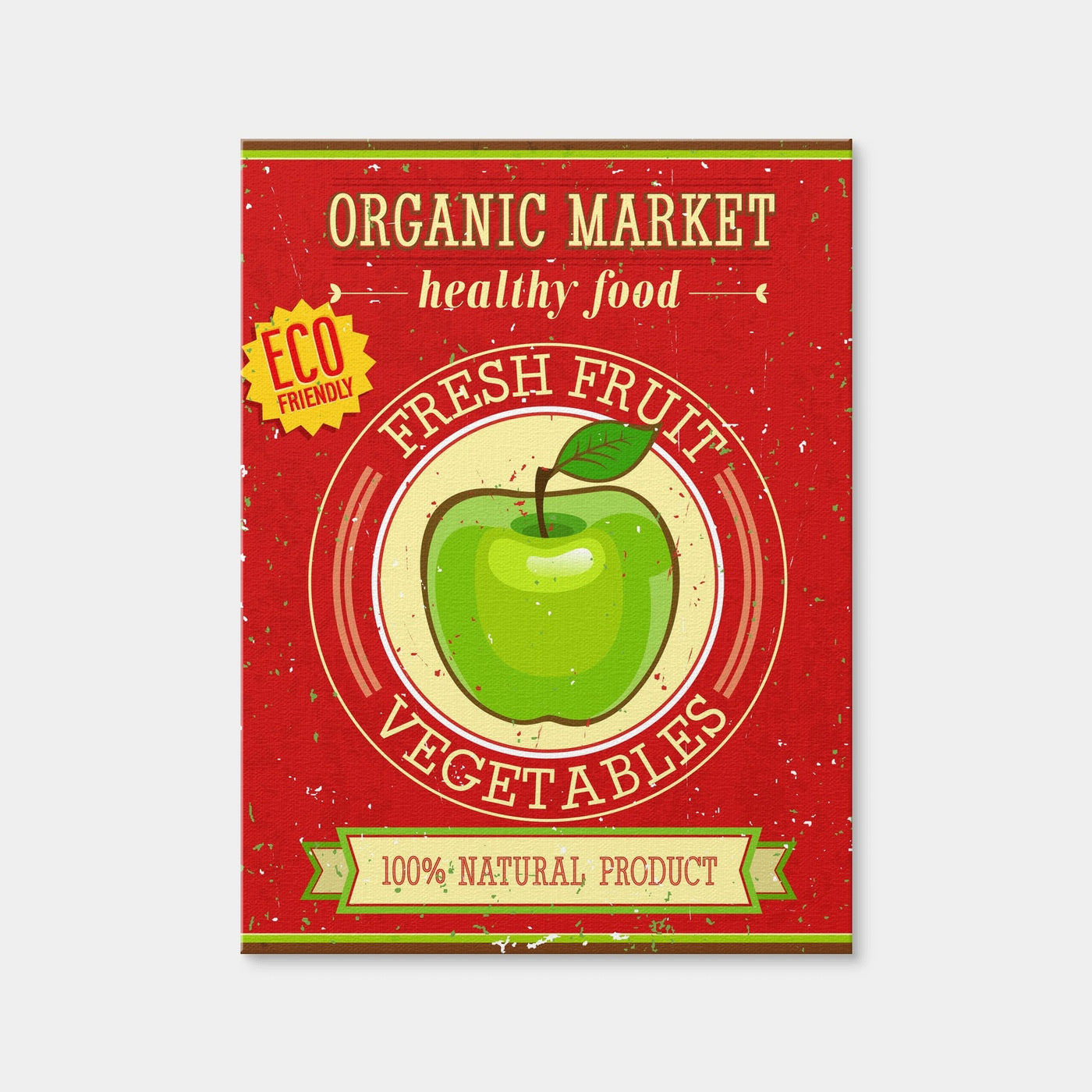 AUTO-MOCKUP WHITE | Organic Market | 1 Piece | Gallery Wrap | group=3x4