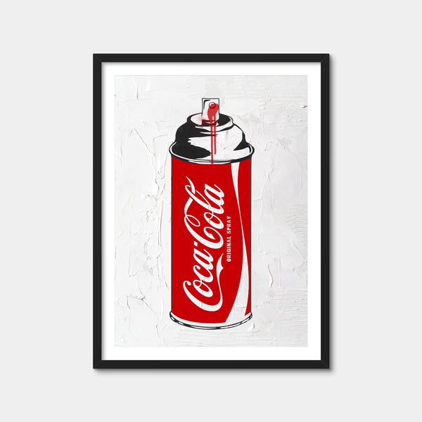 Original Spray Wall Art — Framed Print Format preview
