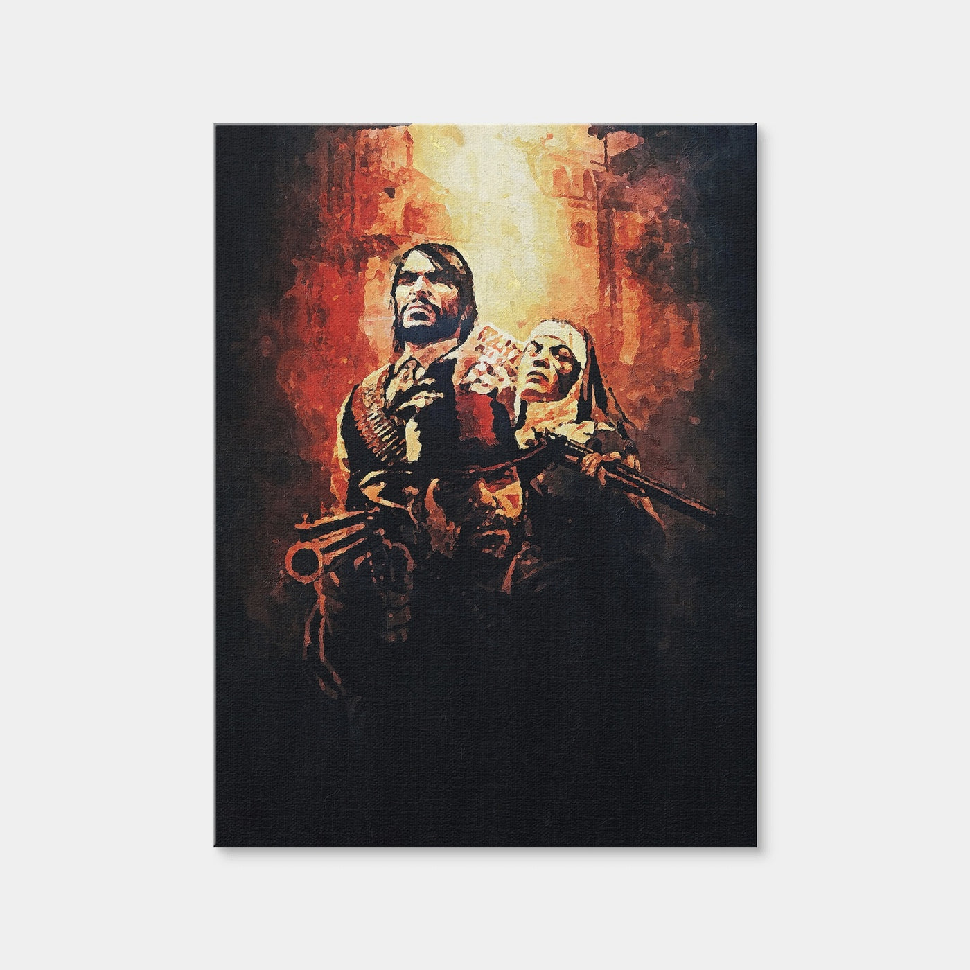 AUTO-MOCKUP WHITE | Outlaw For Life | 1 Piece | Gallery Wrap | group=3x4