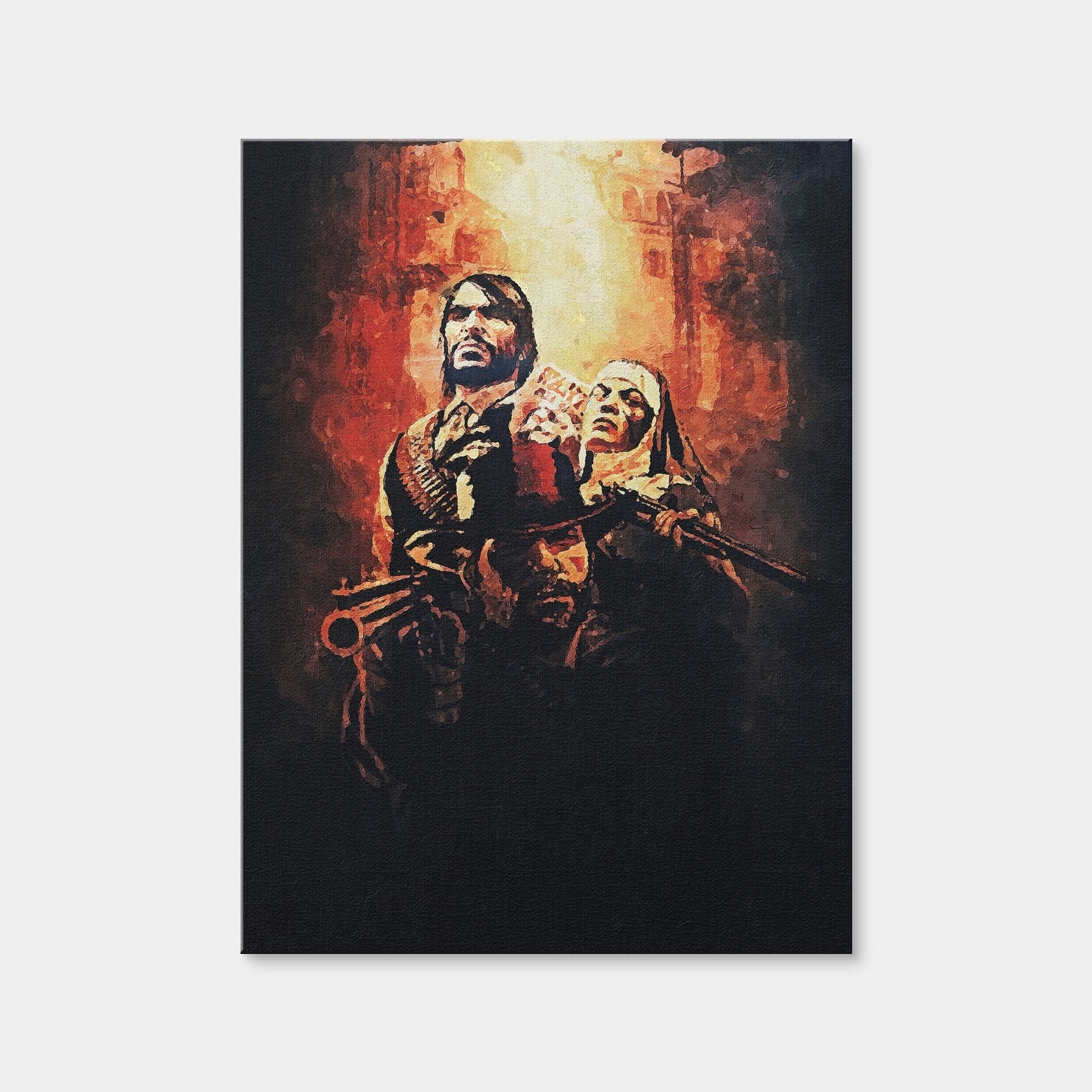 AUTO-MOCKUP WHITE | Outlaw For Life | 1 Piece | Gallery Wrap | group=3x4