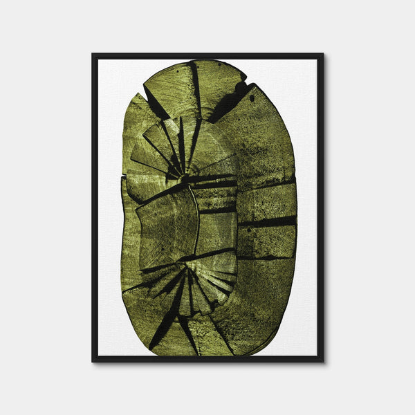 Oval Stump Wall Art — Framed Canvas Format preview