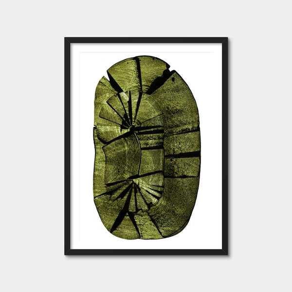 Oval Stump Wall Art — Framed Print Format preview