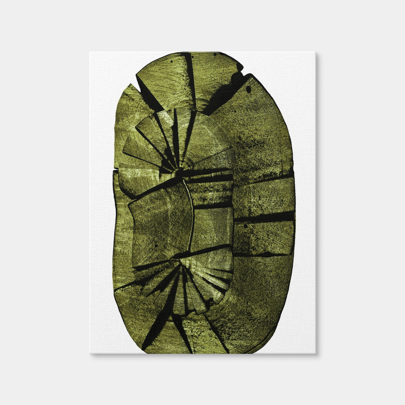 AUTO-MOCKUP WHITE | Oval Stump | 1 Piece | Gallery Wrap | group=3x4