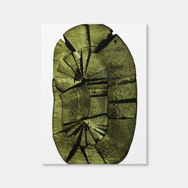 Oval Stump Wall Art — Canvas Wrap Format preview