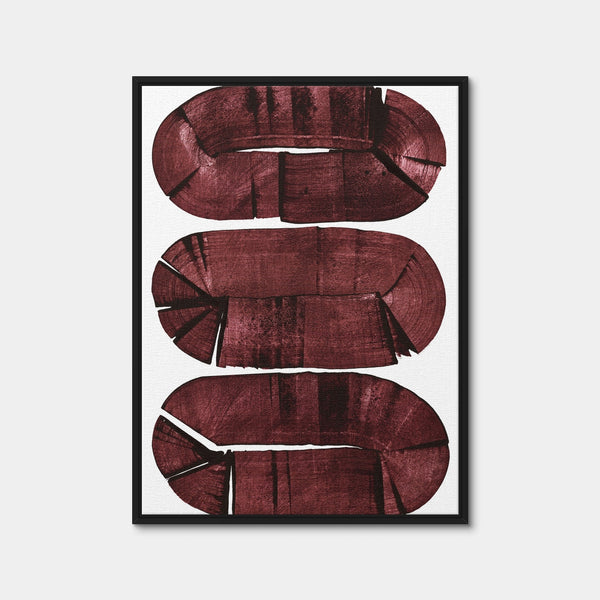 Oval Woods Wall Art — Framed Canvas Format preview