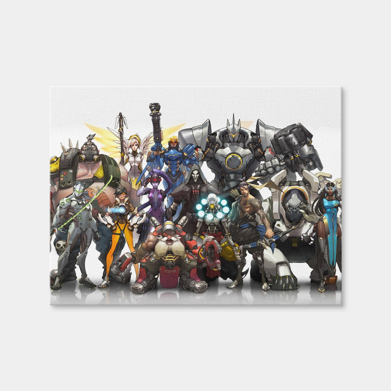 AUTO-MOCKUP WHITE | Overwatch | 1 Piece | Gallery Wrap | group=4x3