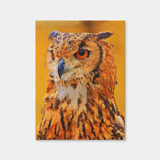 AUTO-MOCKUP WHITE | Owl Painting | 1 Piece | Gallery Wrap | group=3x4
