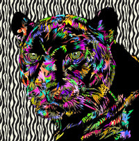 PANTHER Abstract Wall Art