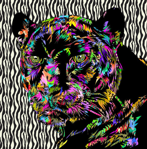 PANTHER Abstract Wall Art