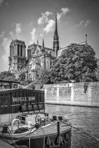 PARIS Cathedral Notre Dame & Seine Riverside Wall Art