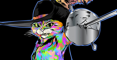 PUSS AND BOOTS Wall Art