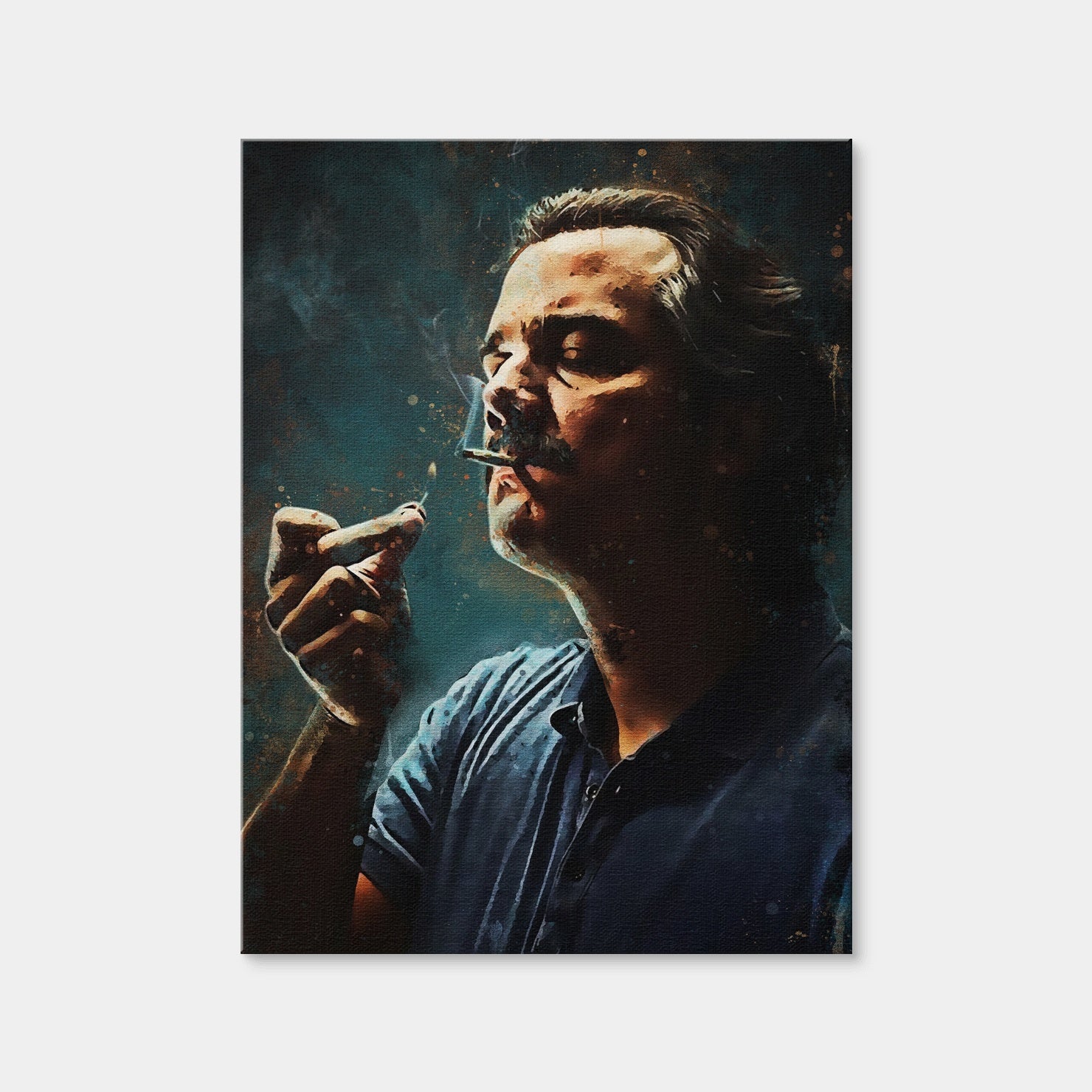 AUTO-MOCKUP WHITE | Pablo Escobar | 1 Piece | Gallery Wrap | group=3x4