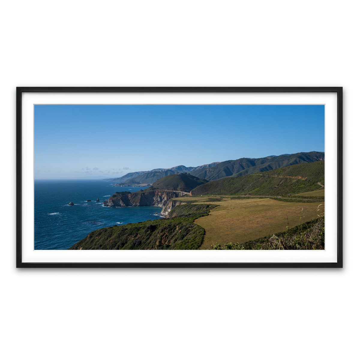 Pacific Coast Hwy CA Wall Art