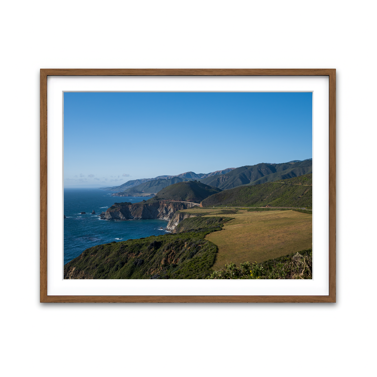Pacific Coast Hwy CA Wall Art