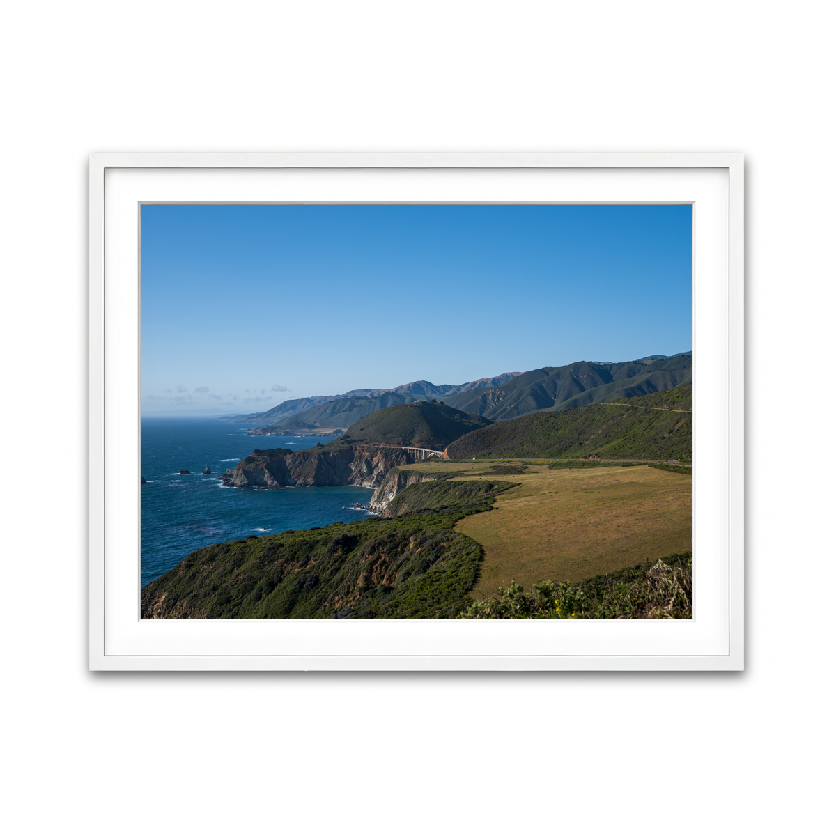 Pacific Coast Hwy CA Wall Art