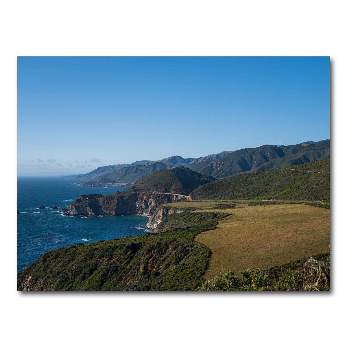Pacific Coast Hwy CA Wall Art