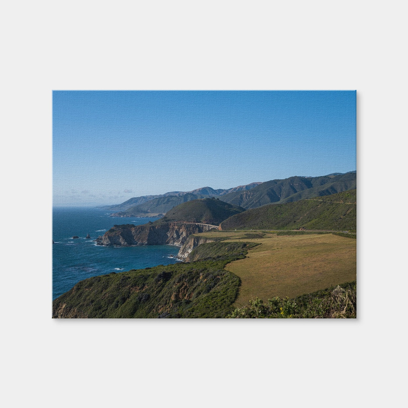 AUTO-MOCKUP WHITE | Pacific Coast Hwy CA | 1 Piece | Gallery Wrap | group=4x3
