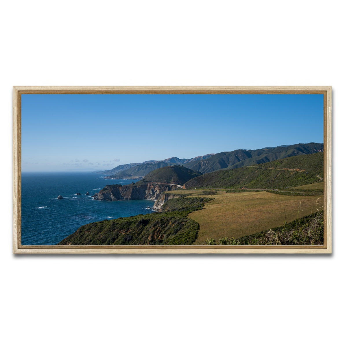 Pacific Coast Hwy CA Wall Art