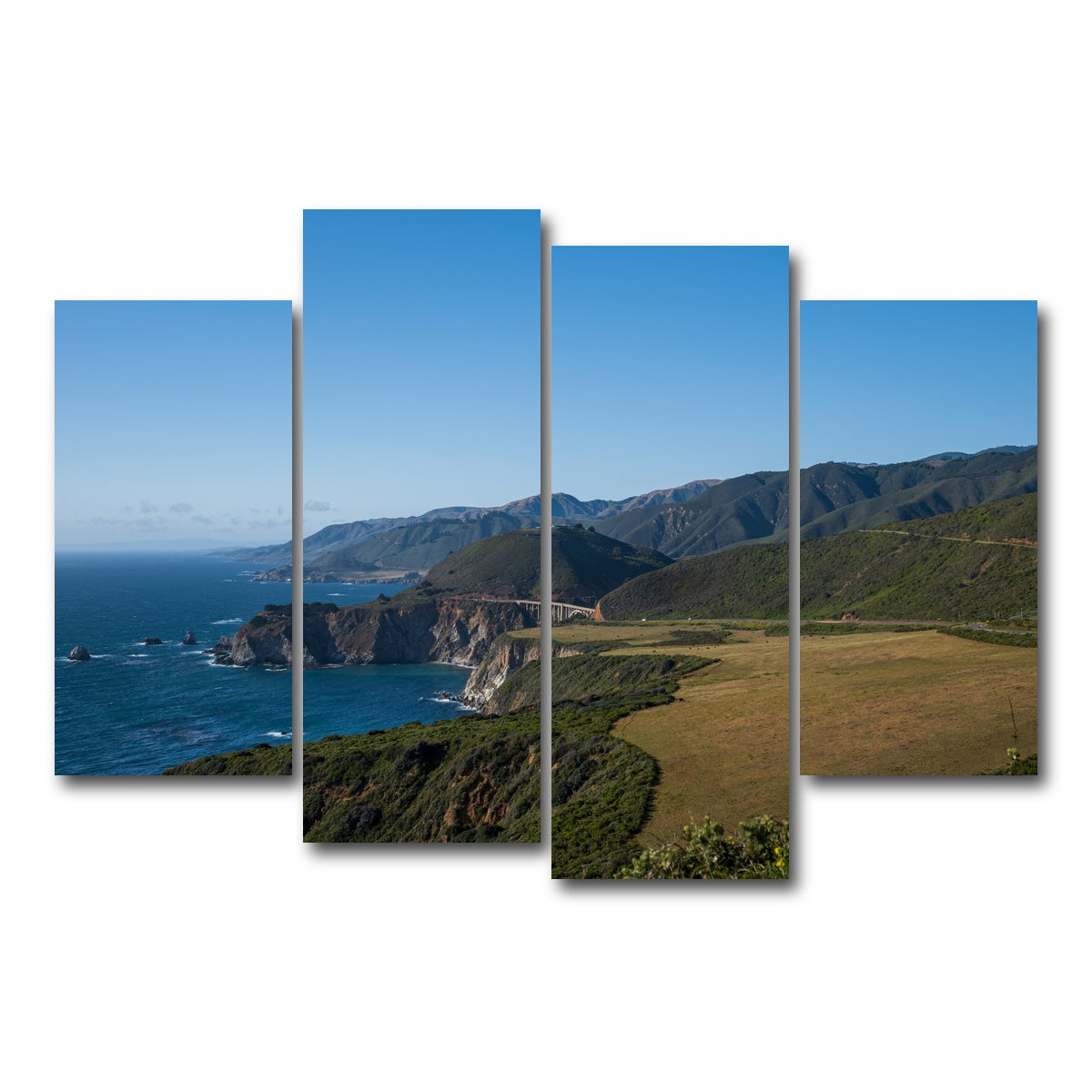 Pacific Coast Hwy CA Wall Art