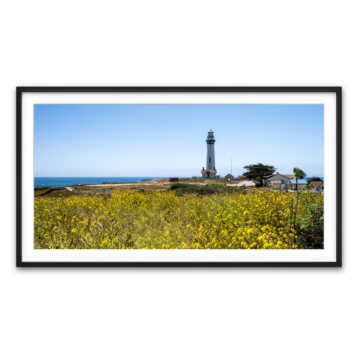 Pacific Coast Hwy Lighthouse Wall Art