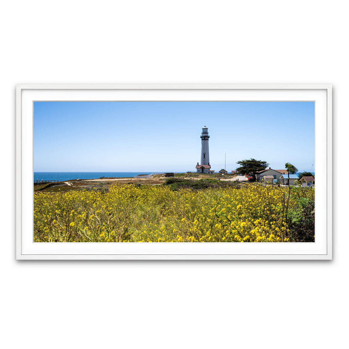 Pacific Coast Hwy Lighthouse Wall Art