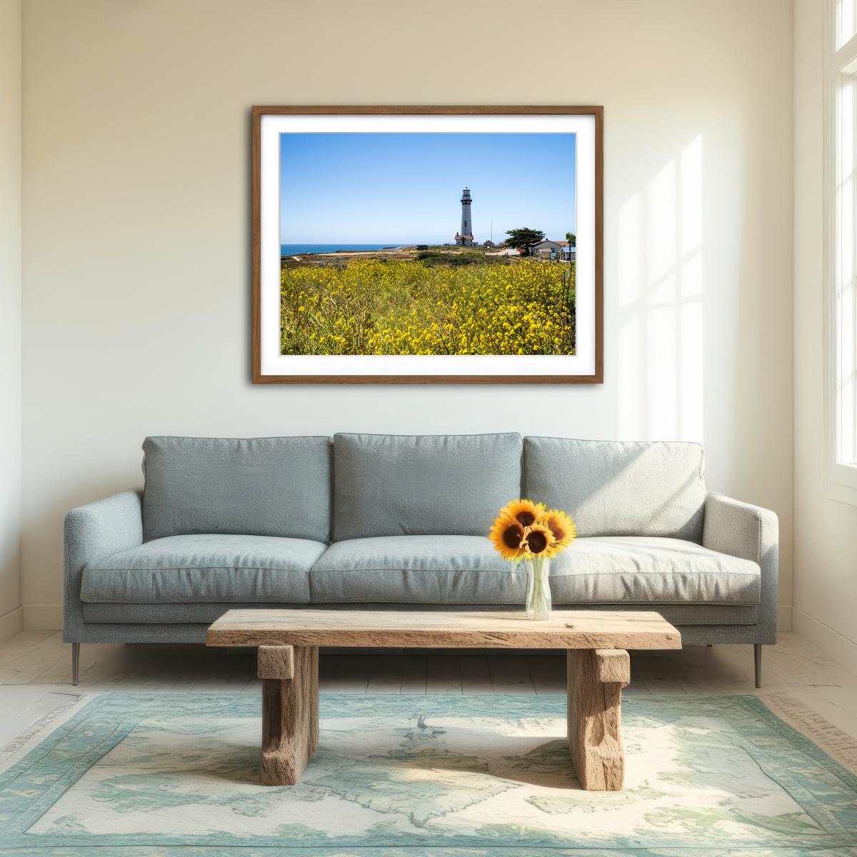 Pacific Coast Hwy Lighthouse Wall Art