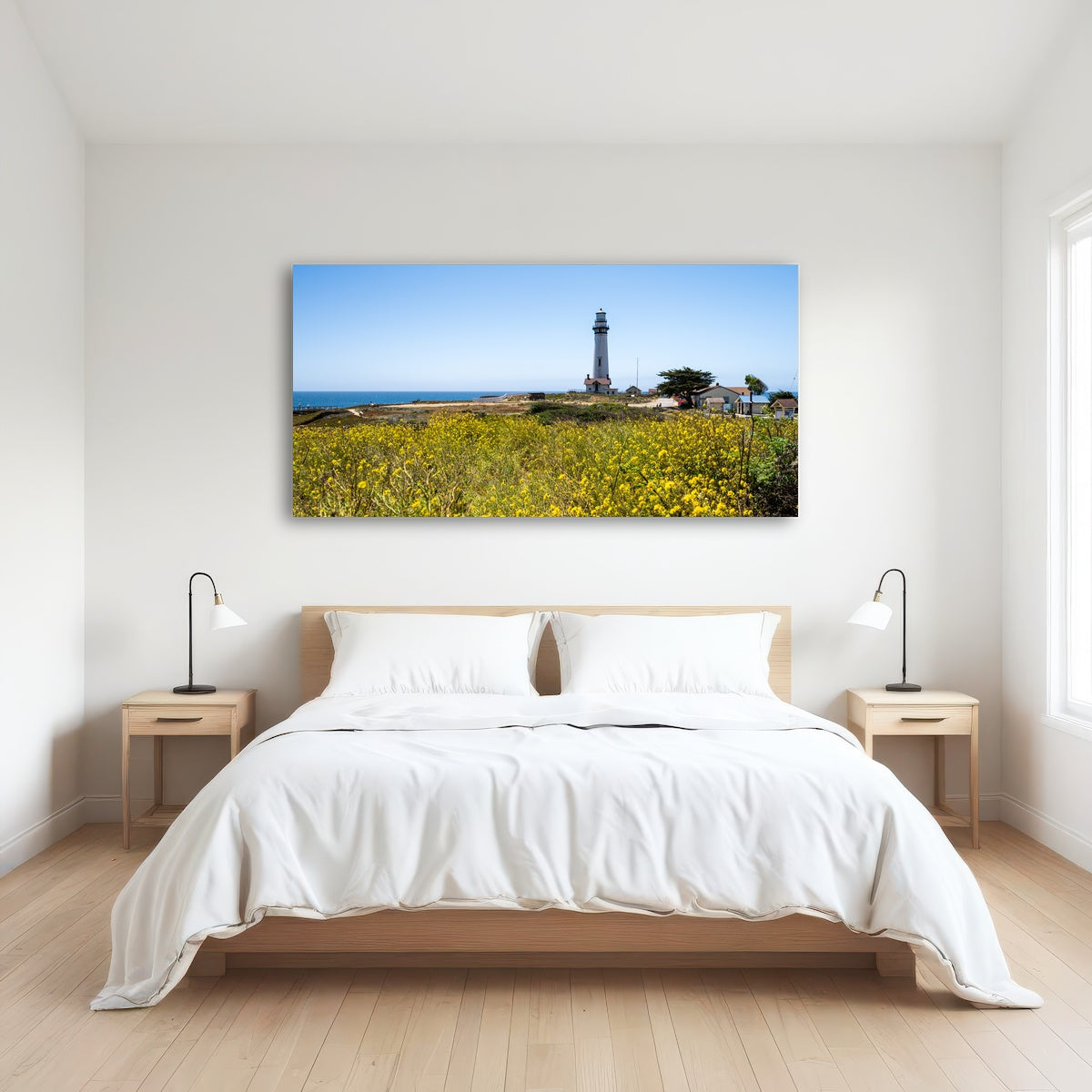 Pacific Coast Hwy Lighthouse Wall Art