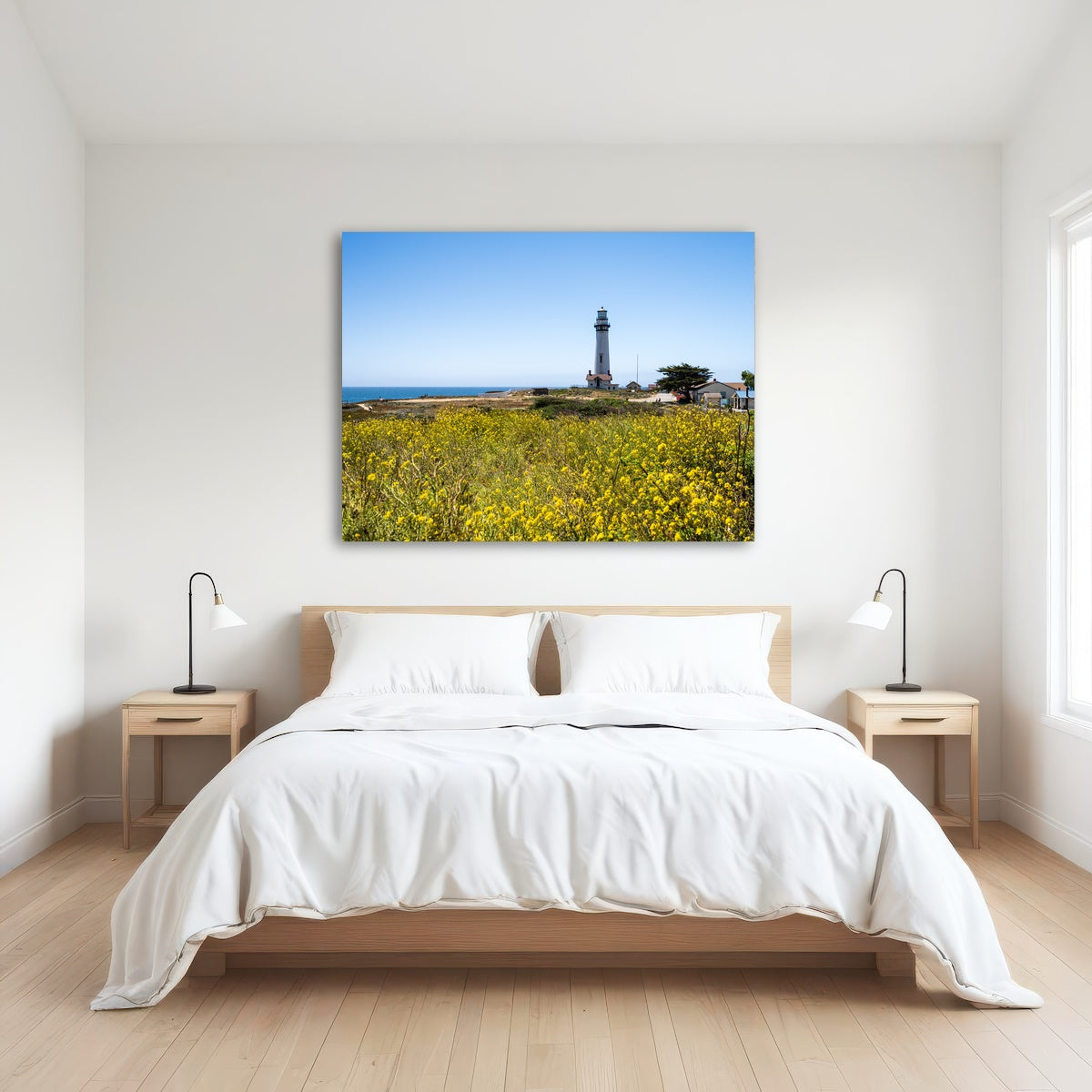 Pacific Coast Hwy Lighthouse Wall Art