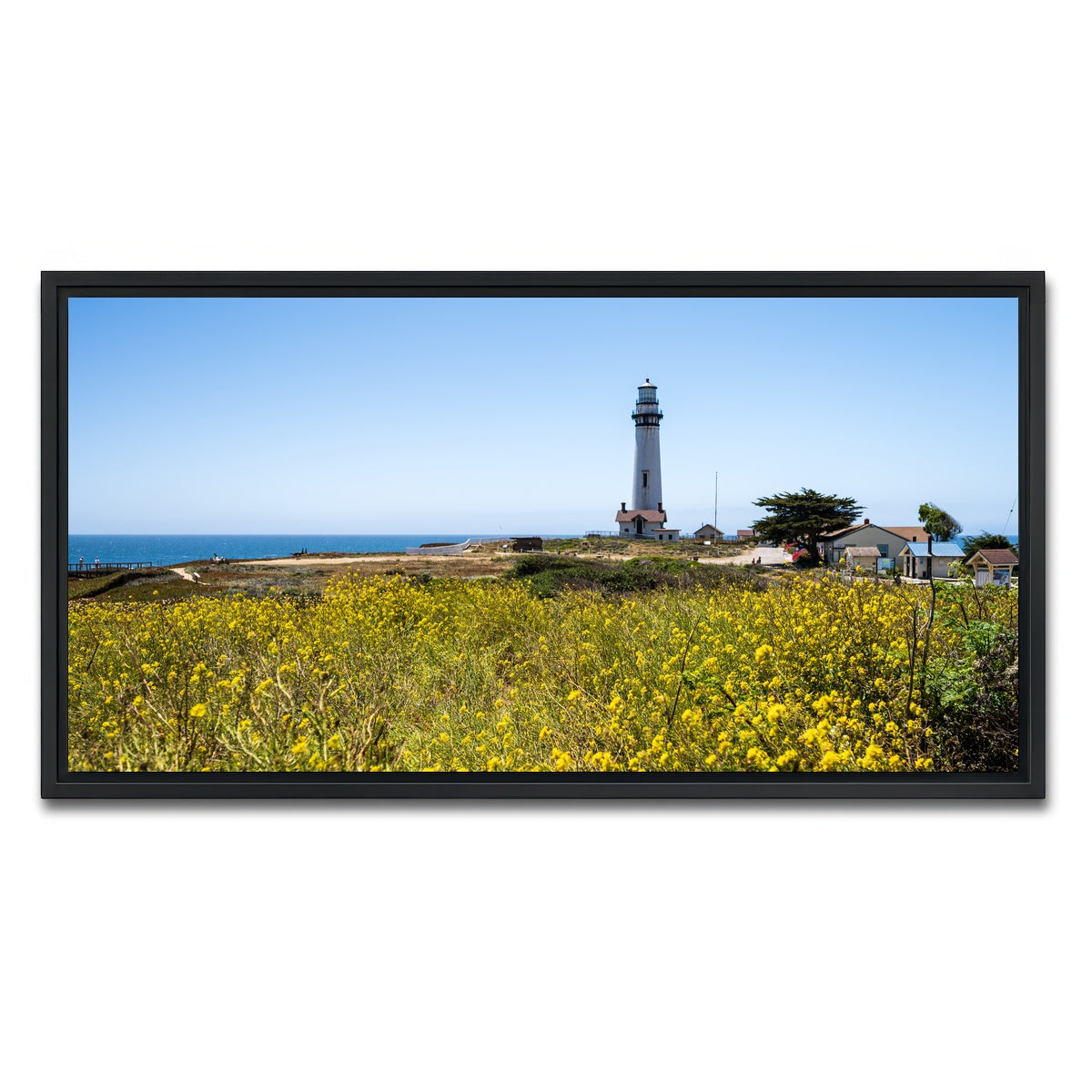 Pacific Coast Hwy Lighthouse Wall Art