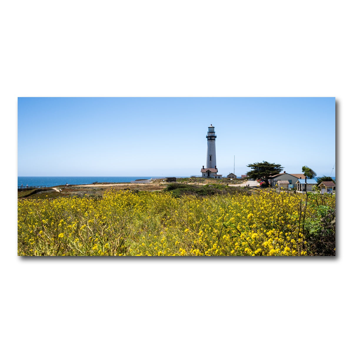 Pacific Coast Hwy Lighthouse Wall Art