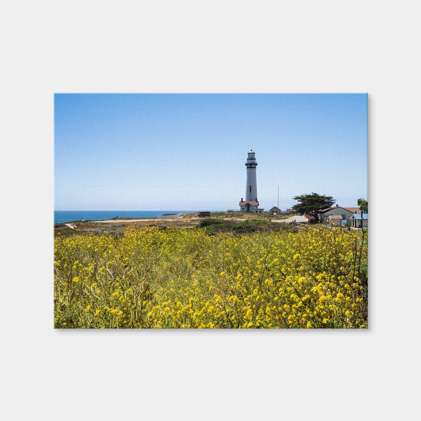 AUTO-MOCKUP WHITE | Pacific Coast Hwy Lighthouse | 1 Piece | Gallery Wrap | group=4x3