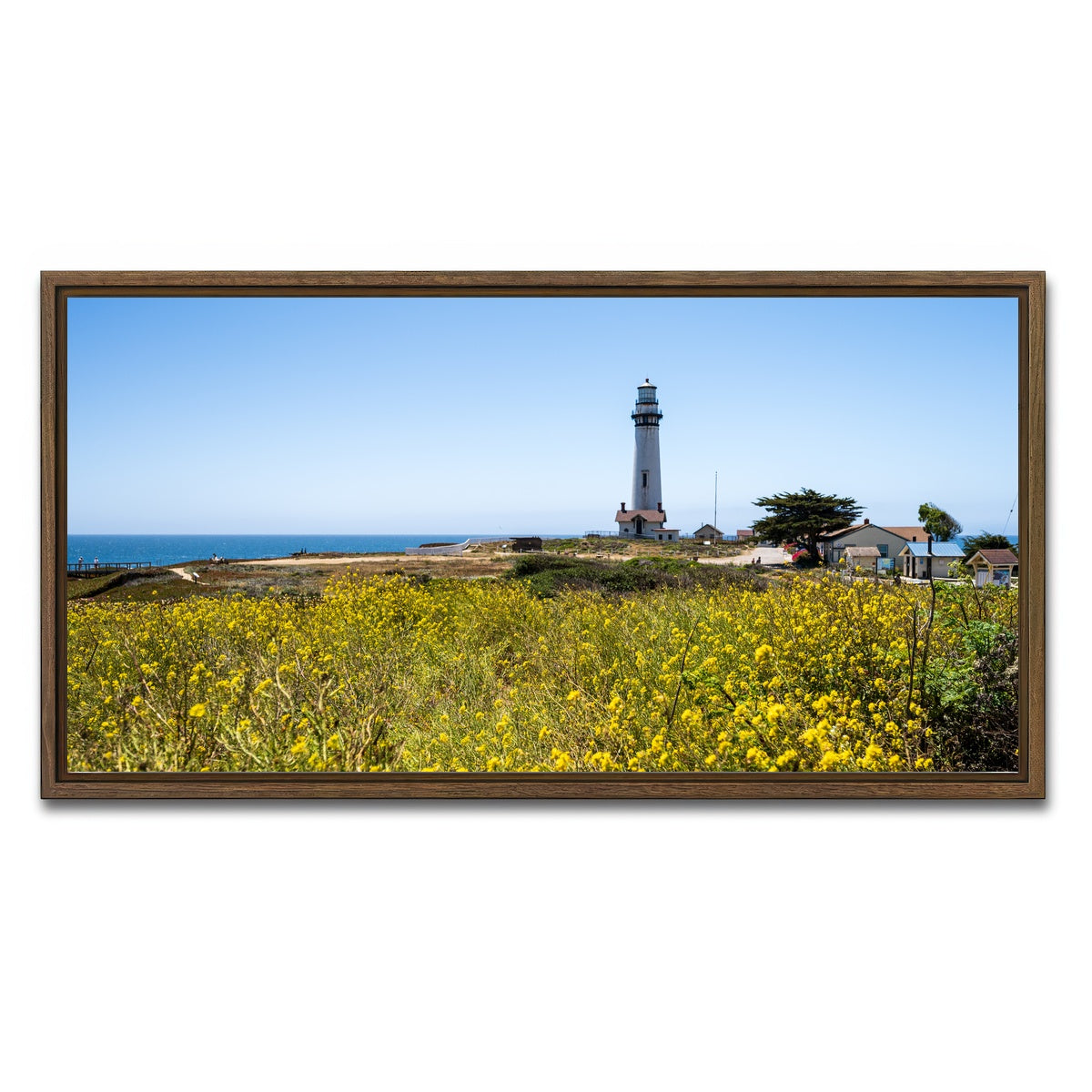 Pacific Coast Hwy Lighthouse Wall Art