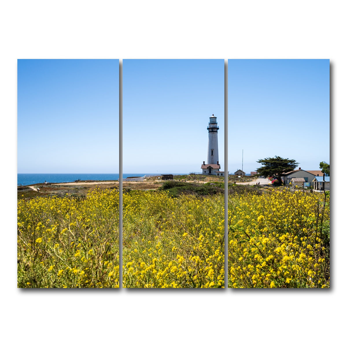 Pacific Coast Hwy Lighthouse Wall Art