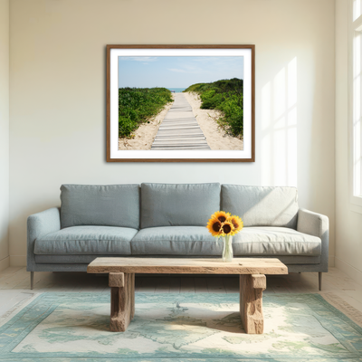 AUTO-MOCKUP ROOM | Padre Island Boardwalk Wall Art