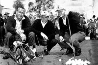 Palmer & Player & Nicklaus Grayscale Wall Art
