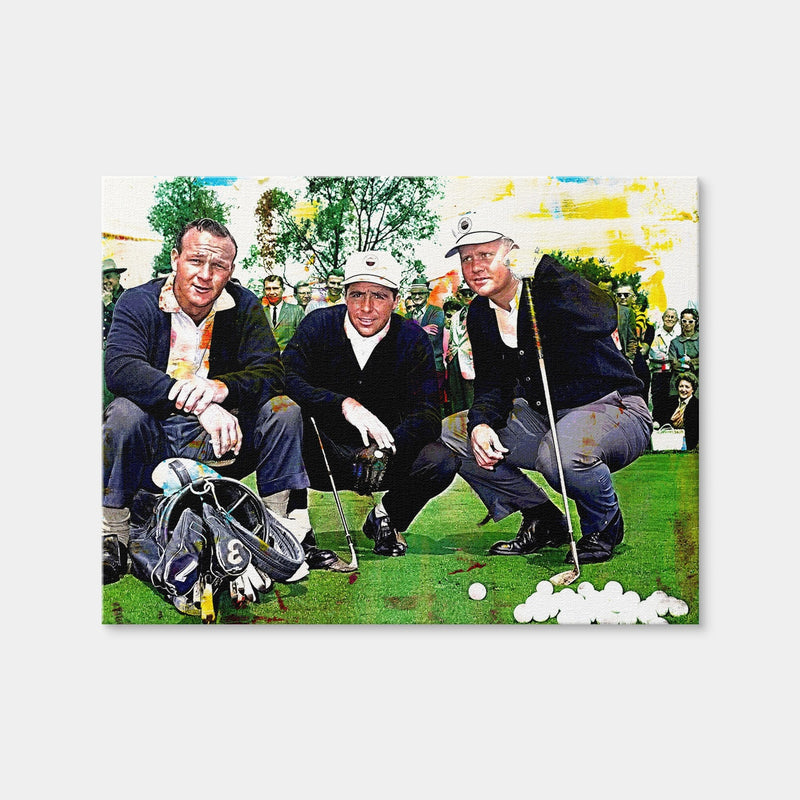 AUTO-MOCKUP WHITE | Palmer & Player & Nicklaus | 1 Piece | Gallery Wrap | group=4x3