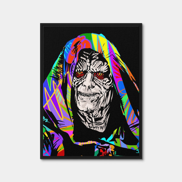 Palpatine Wall Art — Framed Canvas Format preview