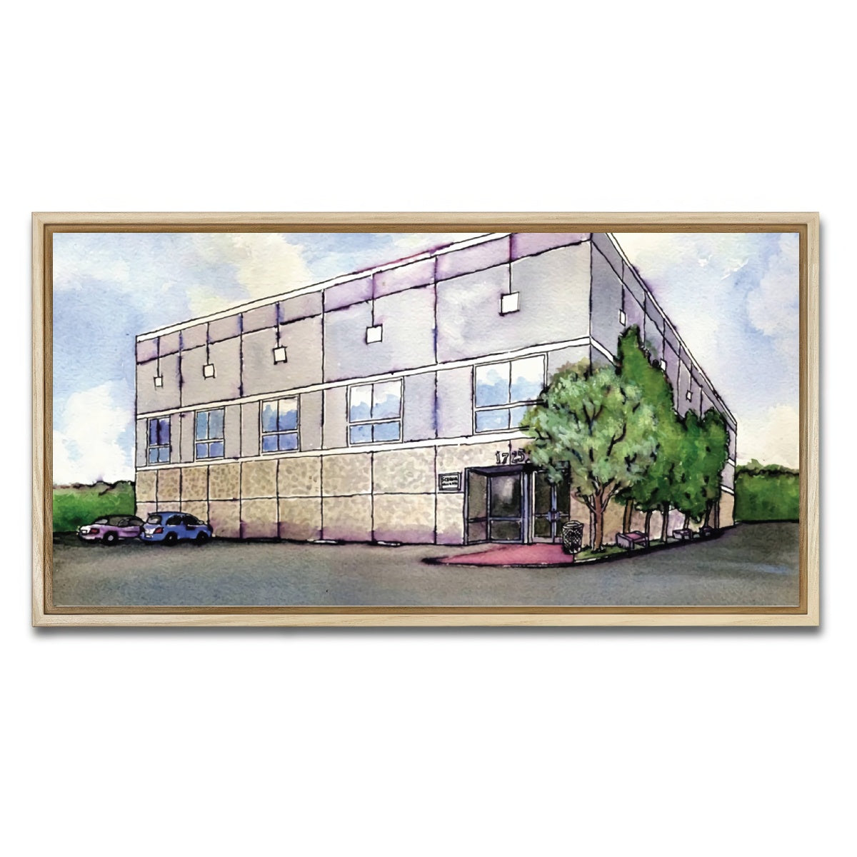 AUTO-MOCKUP WHITE | Pam's Painting | 1 Piece | Natural Framed Canvas | group=2x1