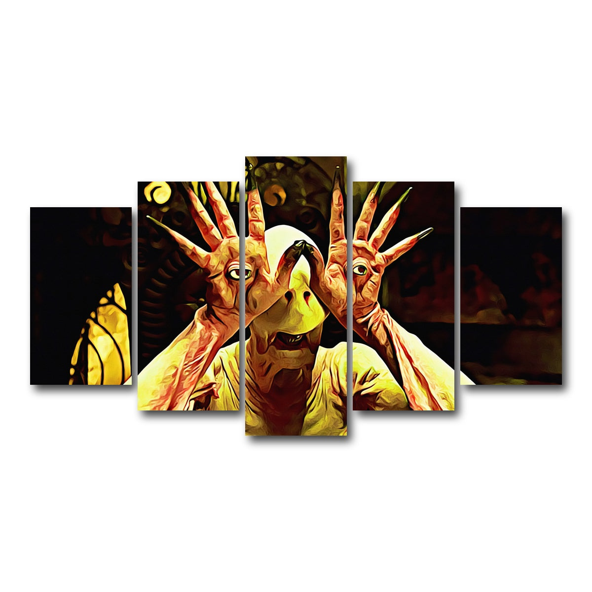 AUTO-MOCKUP WHITE | Pan's labyrinth | 5 Piece | Gallery Wrap Canvas | group=5_normal